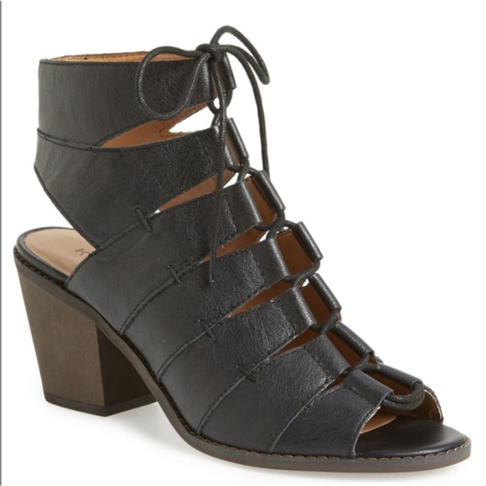 Anthropologie KDB KELSI DAGGER Lace Up Sandals 8.5